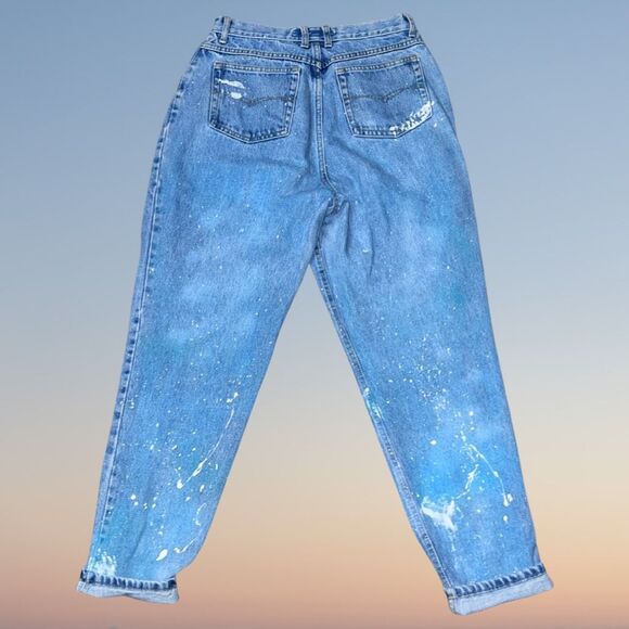 Vintage Gloria Vanderbilt Scooter Gang Monster Truck Jeans 12 27x30 #138 - Picture 4 of 10